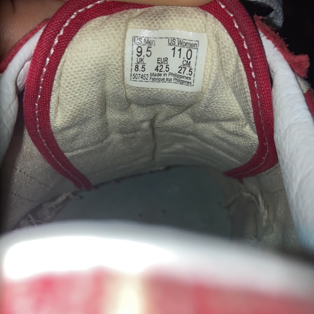 Red Checkered Vans - Picture 7 of 7